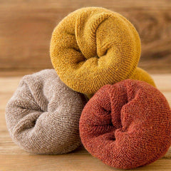 5 Pairs Winter Mid-calf Fleece Socks for Men & Women