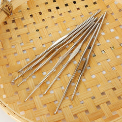12pcs Fine Head Crochet Single Head DIY Hand Knitting Tools Sweater