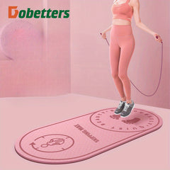 TPE Sound Insulation Fitness Mat for Indoor Skipping Dance