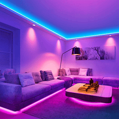 RGB LED Light Belt with Music Synchronization Remote Control