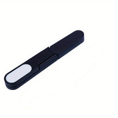 2pcs U-Shaped Scissors with Cap Fishing Line Scissors Plastic Handle