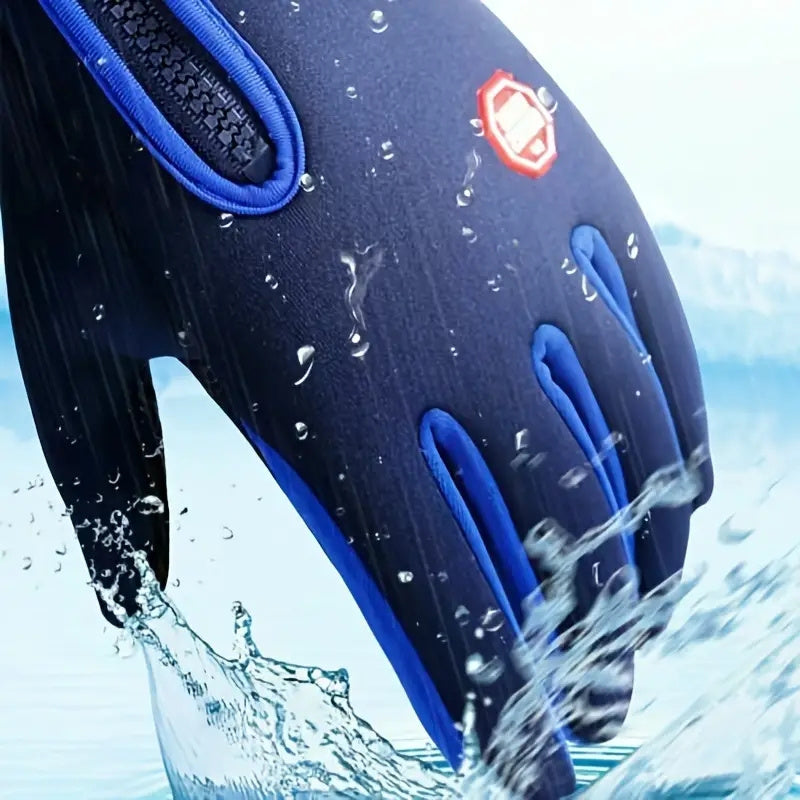 Winter Warm Gloves For Outdoor Activities Waterproof Touch Screen