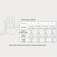 Winter Warm Gloves For Outdoor Activities Waterproof Touch Screen