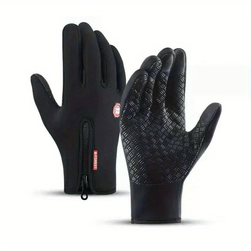 Winter Warm Gloves For Outdoor Activities Waterproof Touch Screen