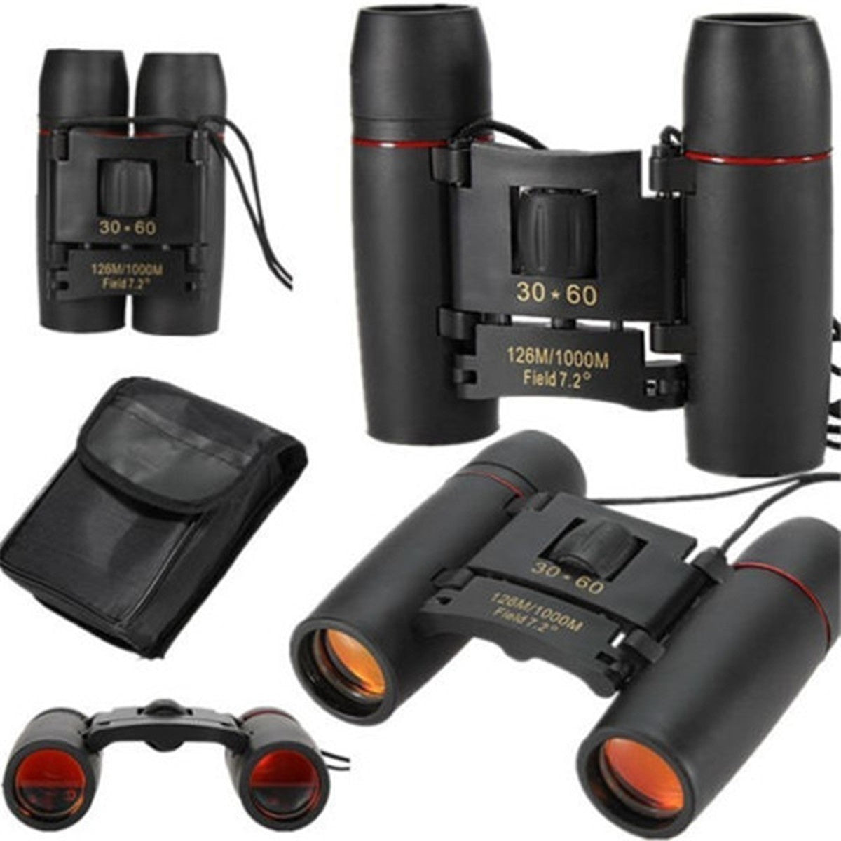 30x60 Dual Use Camping Travel Spotting Scope Binoculars