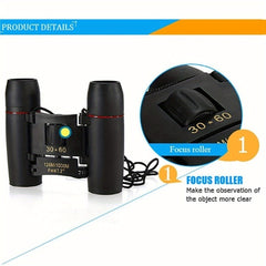 30x60 Dual Use Camping Travel Spotting Scope Binoculars
