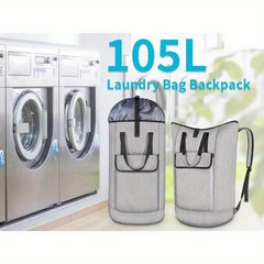 105L College Laundry Backpack With Adjustable Straps