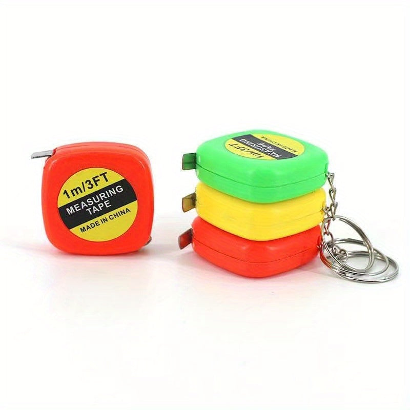 Mini Retractable Measuring Tape Keychain Portable Tool