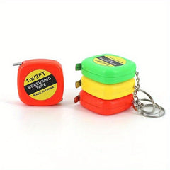 Mini Retractable Measuring Tape Keychain Portable Tool