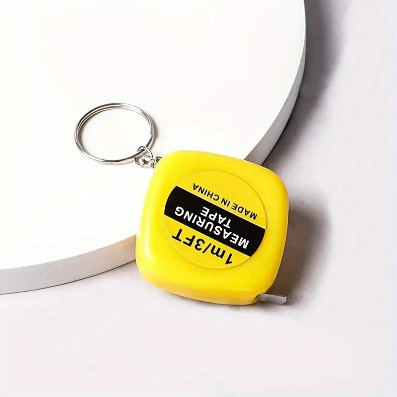 Mini Retractable Measuring Tape Keychain Portable Tool