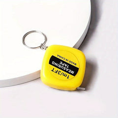 Mini Retractable Measuring Tape Keychain Portable Tool