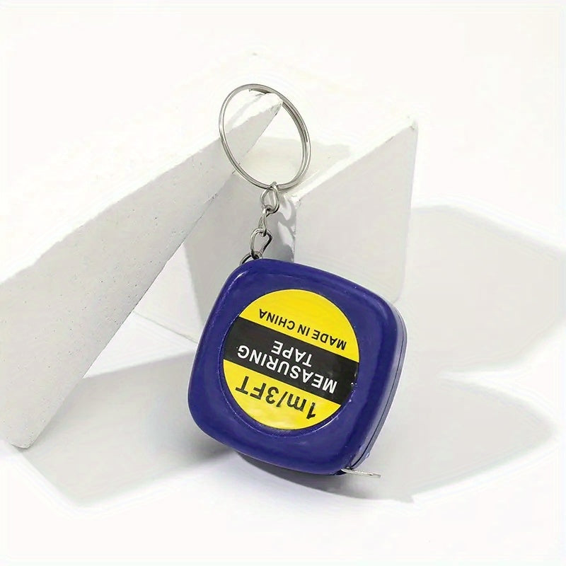 Mini Retractable Measuring Tape Keychain Portable Tool