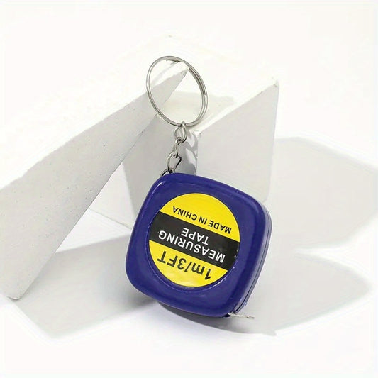 Mini Retractable Measuring Tape Keychain Portable Tool