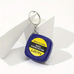 Mini Retractable Measuring Tape Keychain Portable Tool