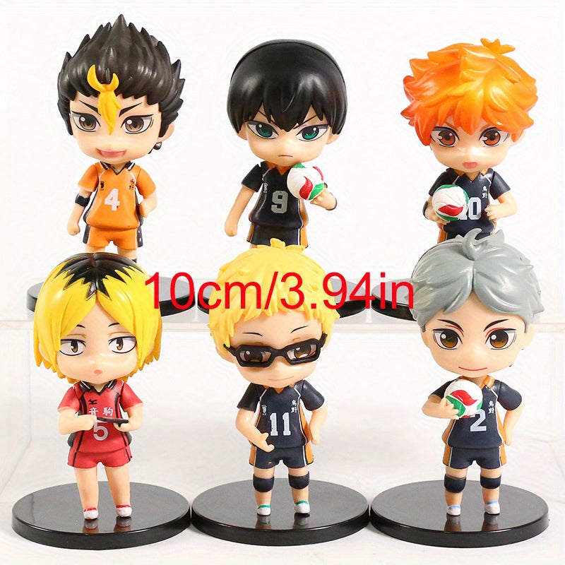 8pcs Anime Q Version Figures Toys Dolls Christmas Birthday Gift