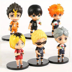 8pcs Anime Q Version Figures Toys Dolls Christmas Birthday Gift