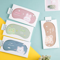 Cartoon Eye Mask for Sleep, Travel, and Home Use
