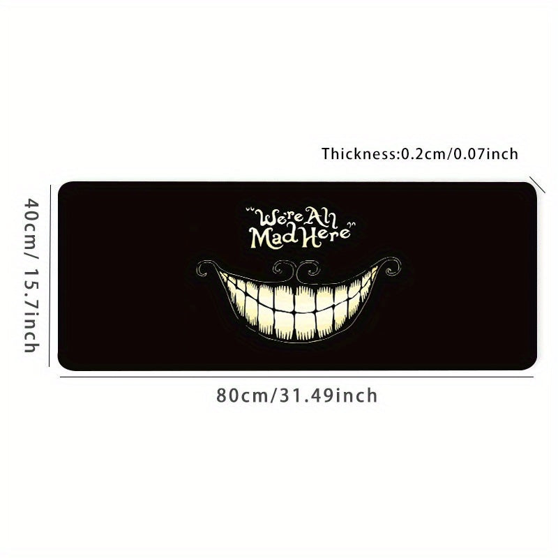 Funny Large Gaming Mouse Pad Non Slip Rubber Base Stitched Edge Mousepad XXL