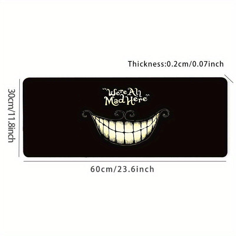 Funny Large Gaming Mouse Pad Non Slip Rubber Base Stitched Edge Mousepad XXL