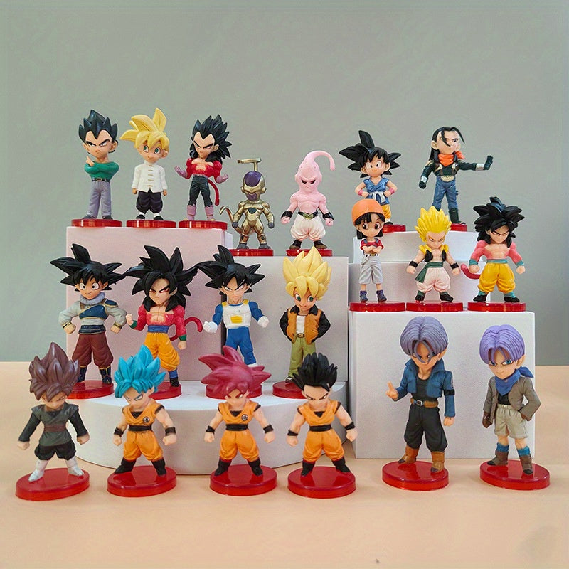 20pcs Anime Character Action Figures Hand Model Toys Collection Ornaments