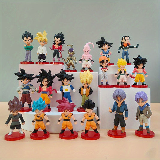 20pcs Anime Character Action Figures Hand Model Toys Collection Ornaments