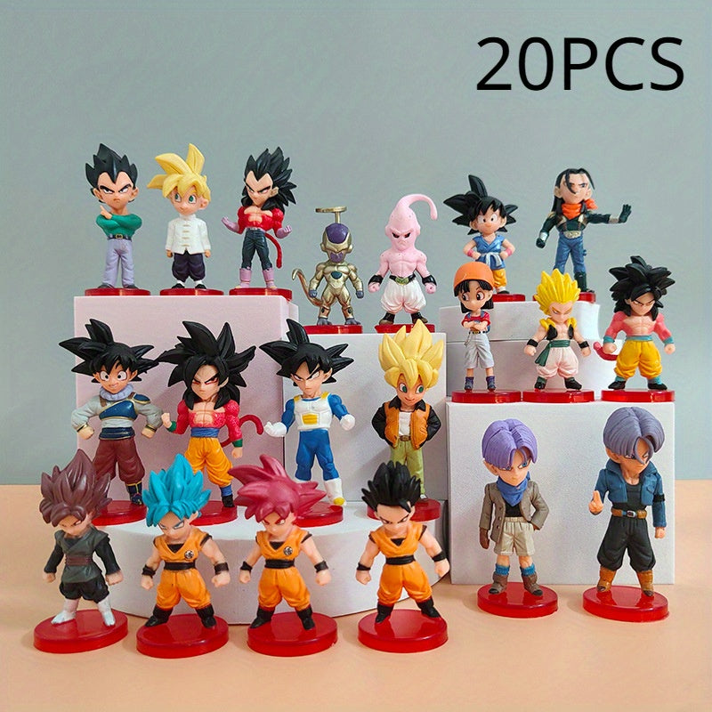 20pcs Anime Character Action Figures Hand Model Toys Collection Ornaments