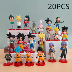 20pcs Anime Character Action Figures Hand Model Toys Collection Ornaments