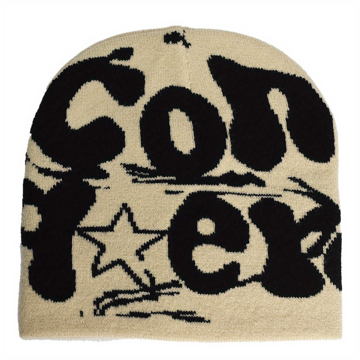 Y2K Hip hop Beanie Knitted Skull Cap Lightweight And Warm Ski Cap