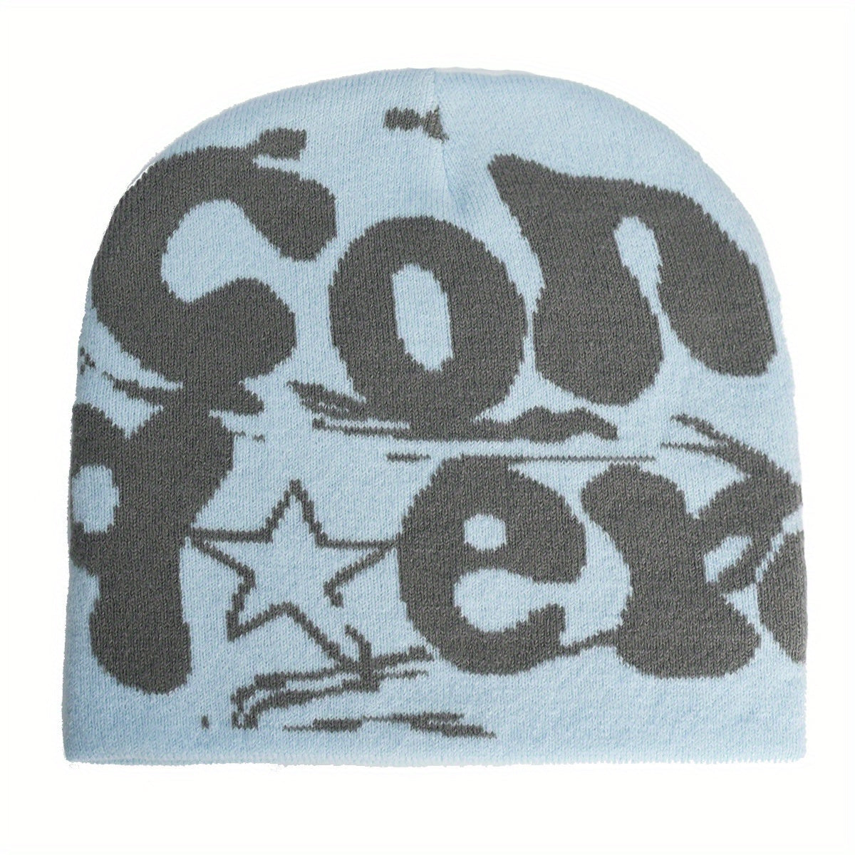 Y2K Hip hop Beanie Knitted Skull Cap Lightweight And Warm Ski Cap