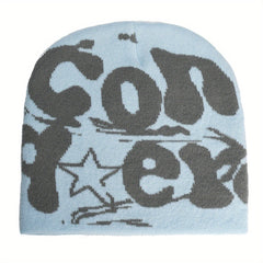 Y2K Hip hop Beanie Knitted Skull Cap Lightweight And Warm Ski Cap