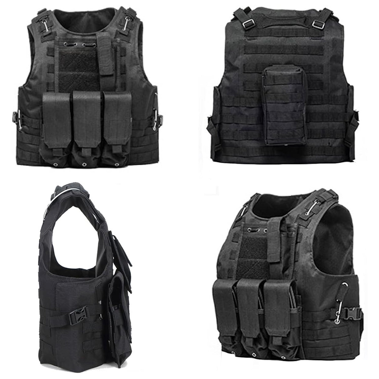 Adjustable Airsoft Vest Lightweight Oxford Cloth Training Vest