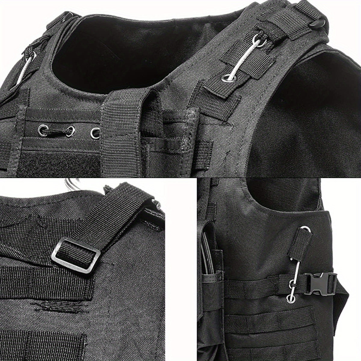 Adjustable Airsoft Vest Lightweight Oxford Cloth Training Vest