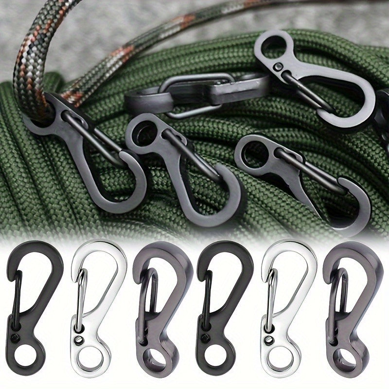 5pcs Mini Carabiner Camping Climbing Keychain