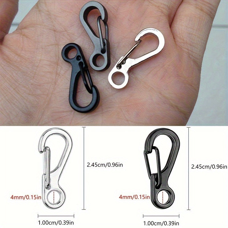 5pcs Mini Carabiner Camping Climbing Keychain