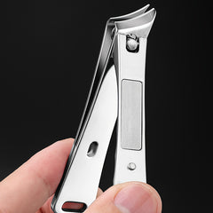 Stainless Steel Nail Clippers Fingernail & Toenail Cutter Manicure Tool