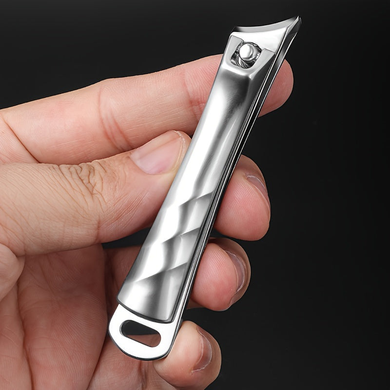 Stainless Steel Nail Clippers Fingernail & Toenail Cutter Manicure Tool