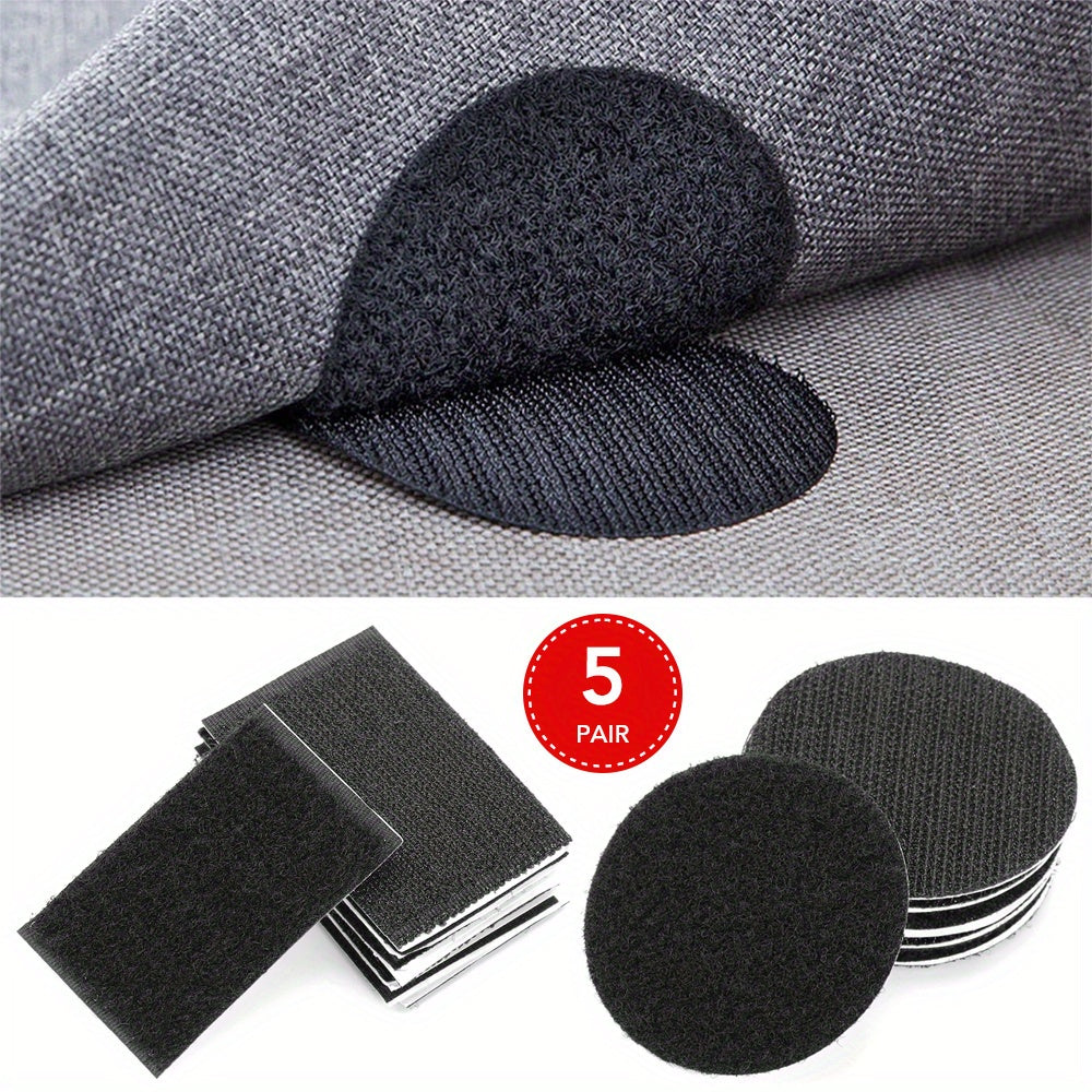 Car Floor Mat Fastener Tape Nylon Sticker Double Sided Fixed