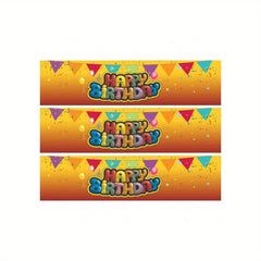 10pcs Party Water Bottle Label Stickers