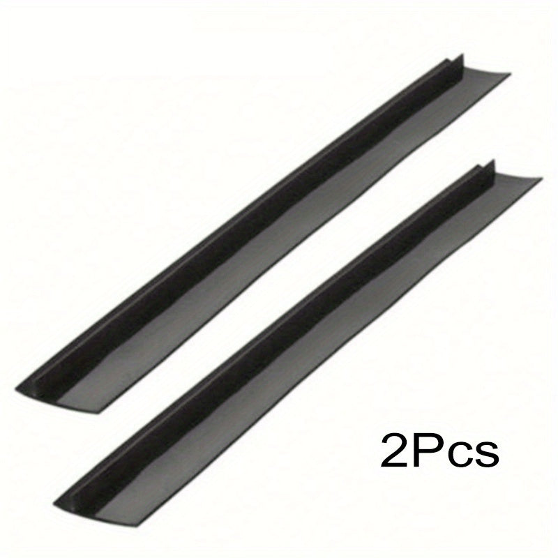 2pcs Silicone Stove Gap Cover Kitchen Counter Gap Filler Heat Resistant