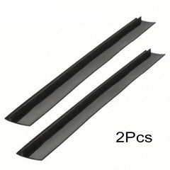 2pcs Silicone Stove Gap Cover Kitchen Counter Gap Filler Heat Resistant