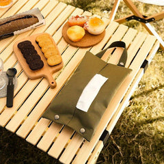 Outdoor Camping Hanging Bag Portable Tissue Cover for Fishing Picnic Hiking