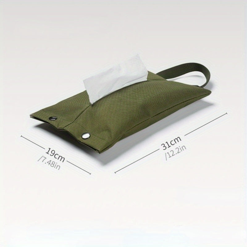 Outdoor Camping Hanging Bag Portable Tissue Cover for Fishing Picnic Hiking