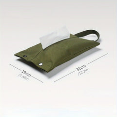 Outdoor Camping Hanging Bag Portable Tissue Cover for Fishing Picnic Hiking