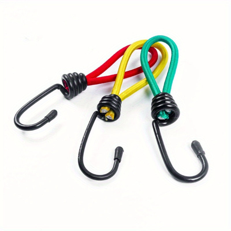Outdoor Tent Elastic Rope with Buckle Ground Nail Fixed Rope