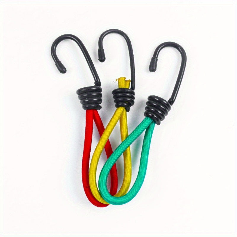 Outdoor Tent Elastic Rope with Buckle Ground Nail Fixed Rope