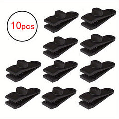 10pcs Tent Clips for Outdoor Camping Tent Awnings Caravan Temporary Shelters