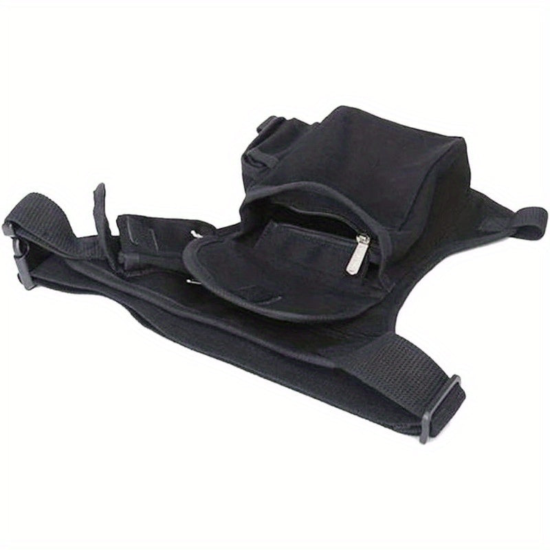 Canvas Waist Pack With Adjustable Leg Straps Thigh Bag For Sports