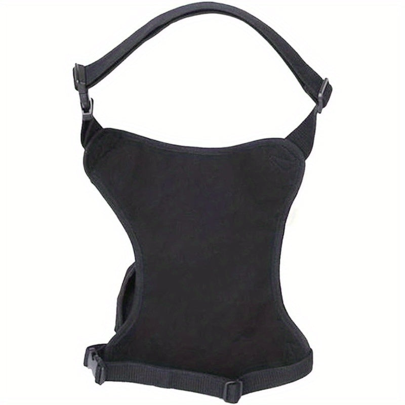 Canvas Waist Pack With Adjustable Leg Straps Thigh Bag For Sports