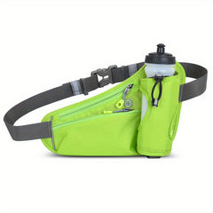 Waterproof Sports Waistpack for Running Cycling - Zipper Fitness Waist Bag