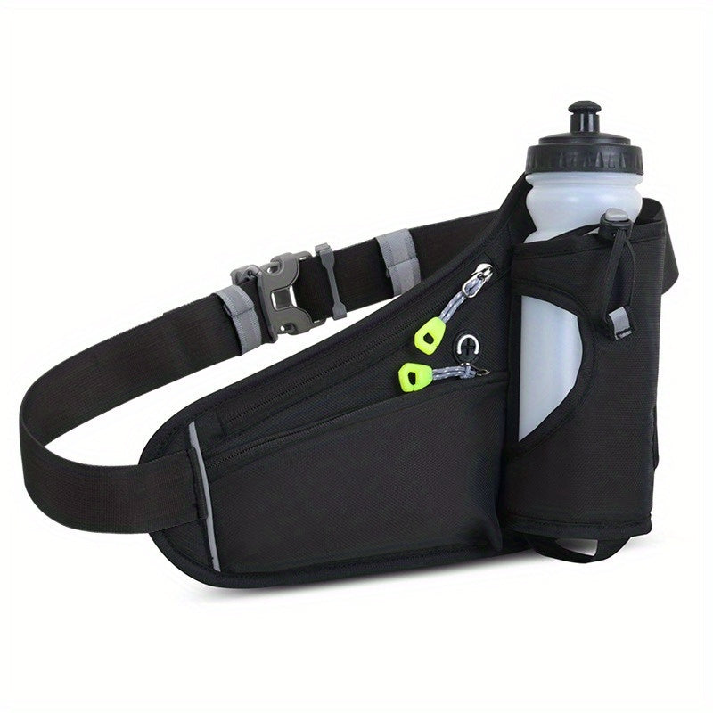 Waterproof Sports Waistpack for Running Cycling - Zipper Fitness Waist Bag